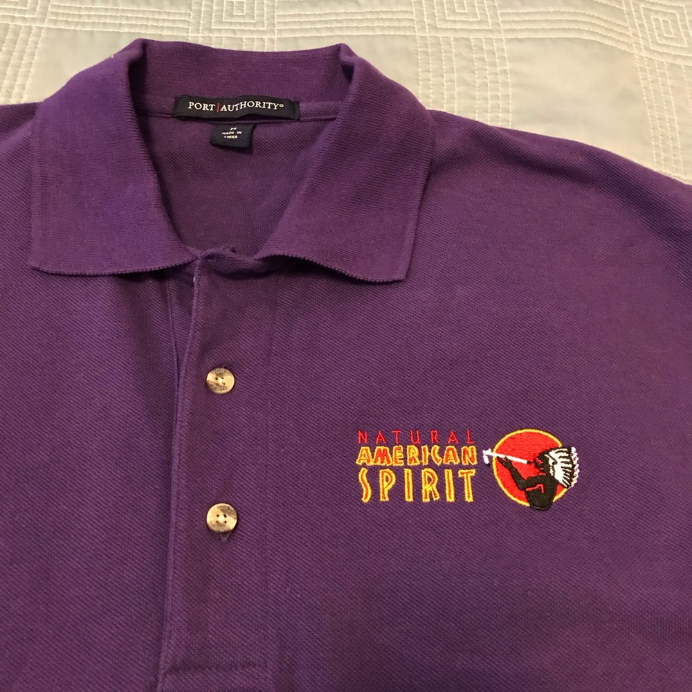 Very rare Natural American Spirit Purple Polo.